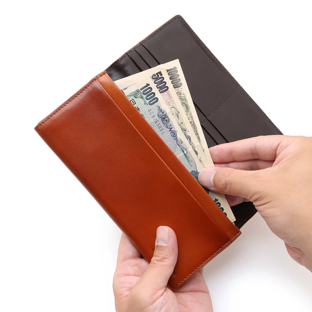 Antique 雙色長夾