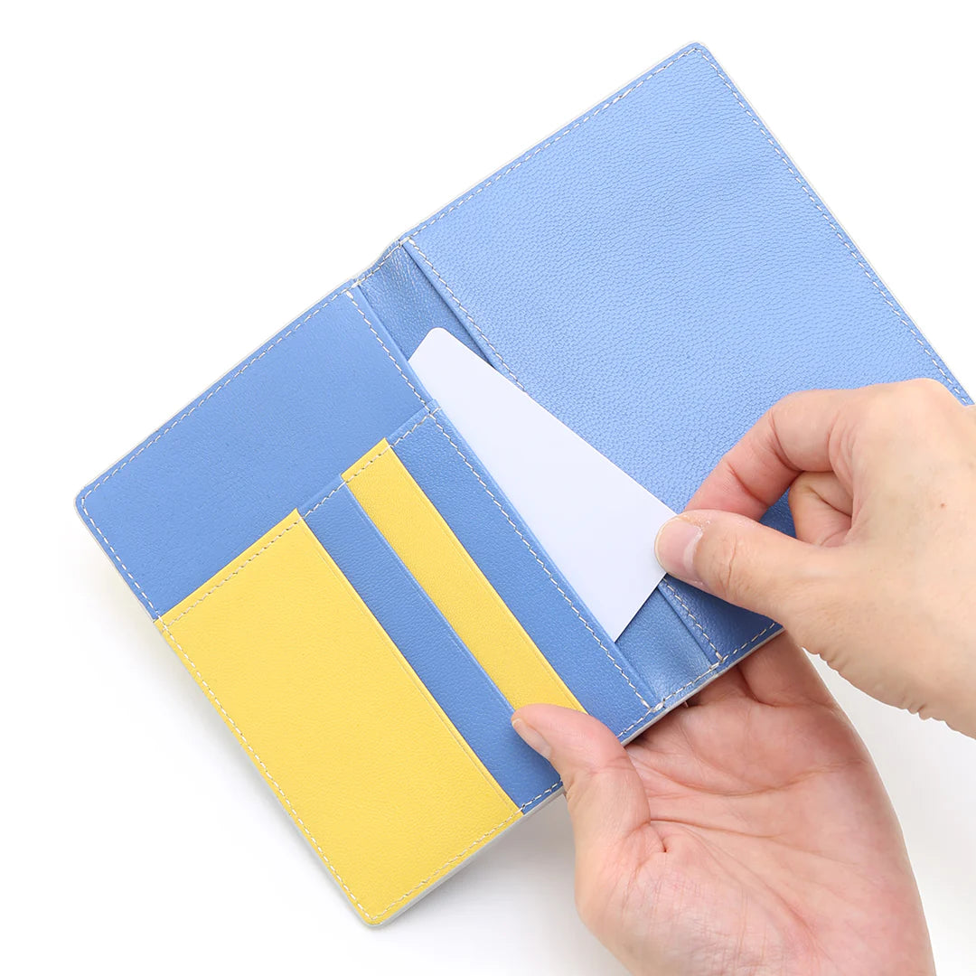 三色漸層 Irodori 護照套