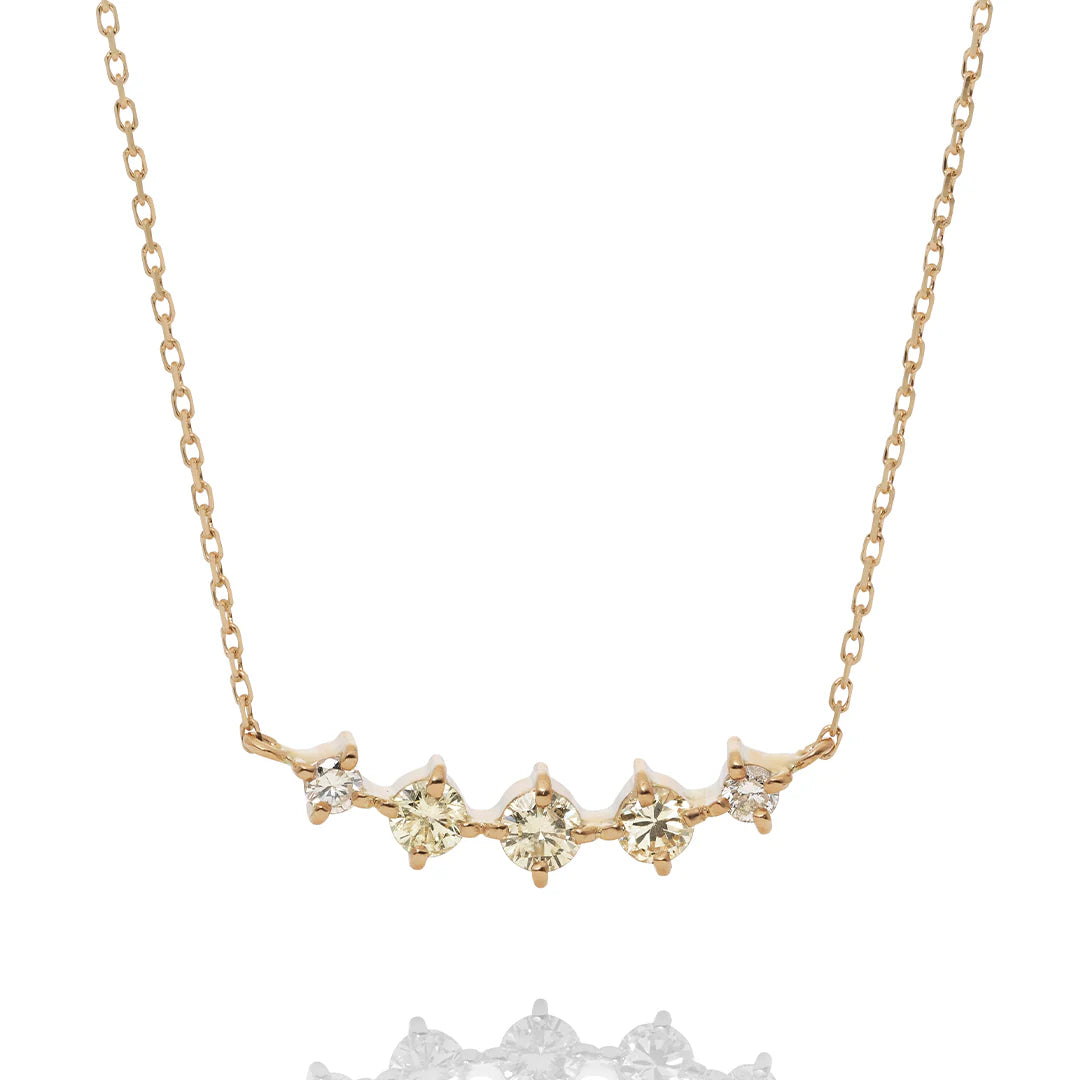 五顆星 鑽石項鍊
