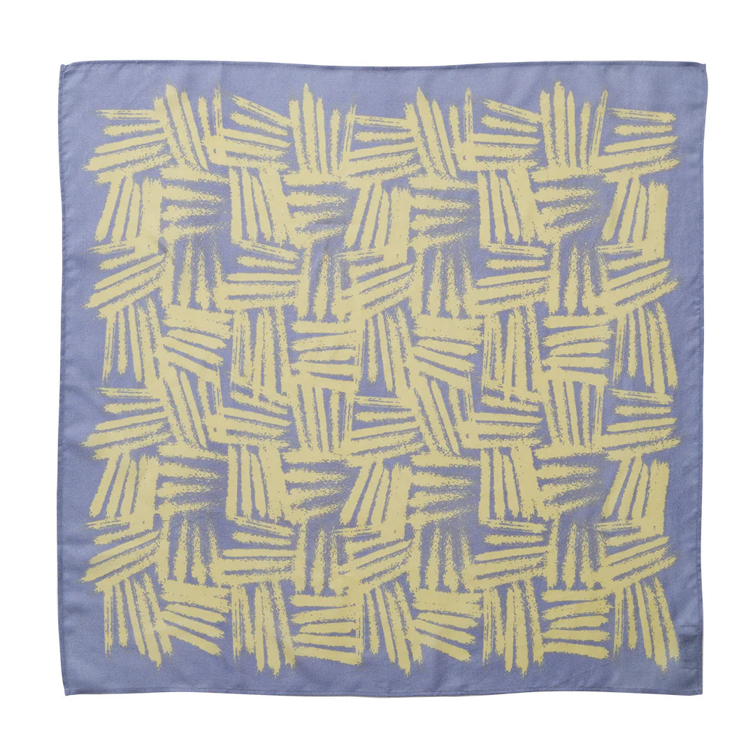 疊色絲質領巾 -梢-