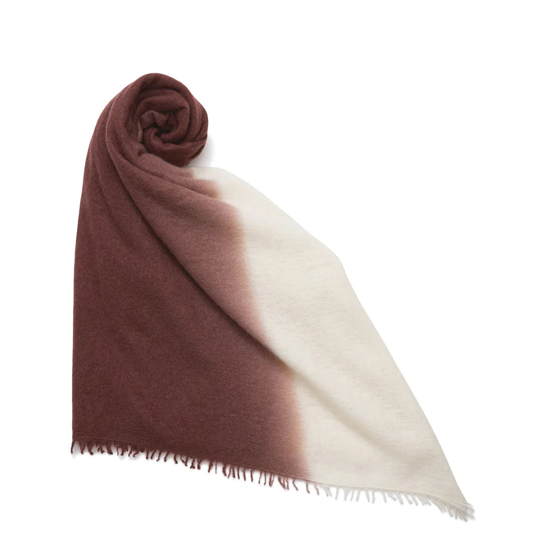 綿雪 喀什米爾羊毛圍巾