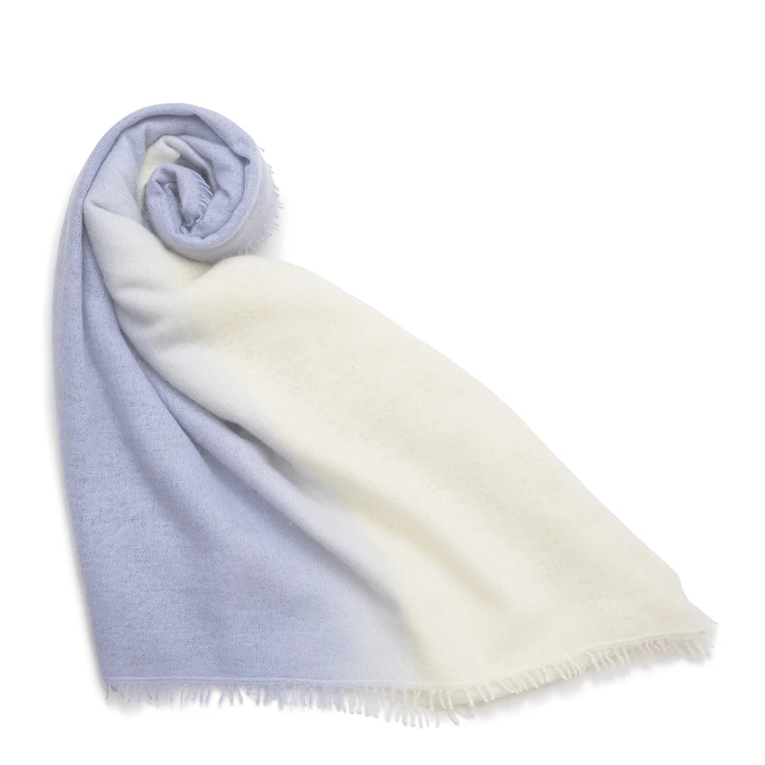 綿雪 喀什米爾羊毛圍巾