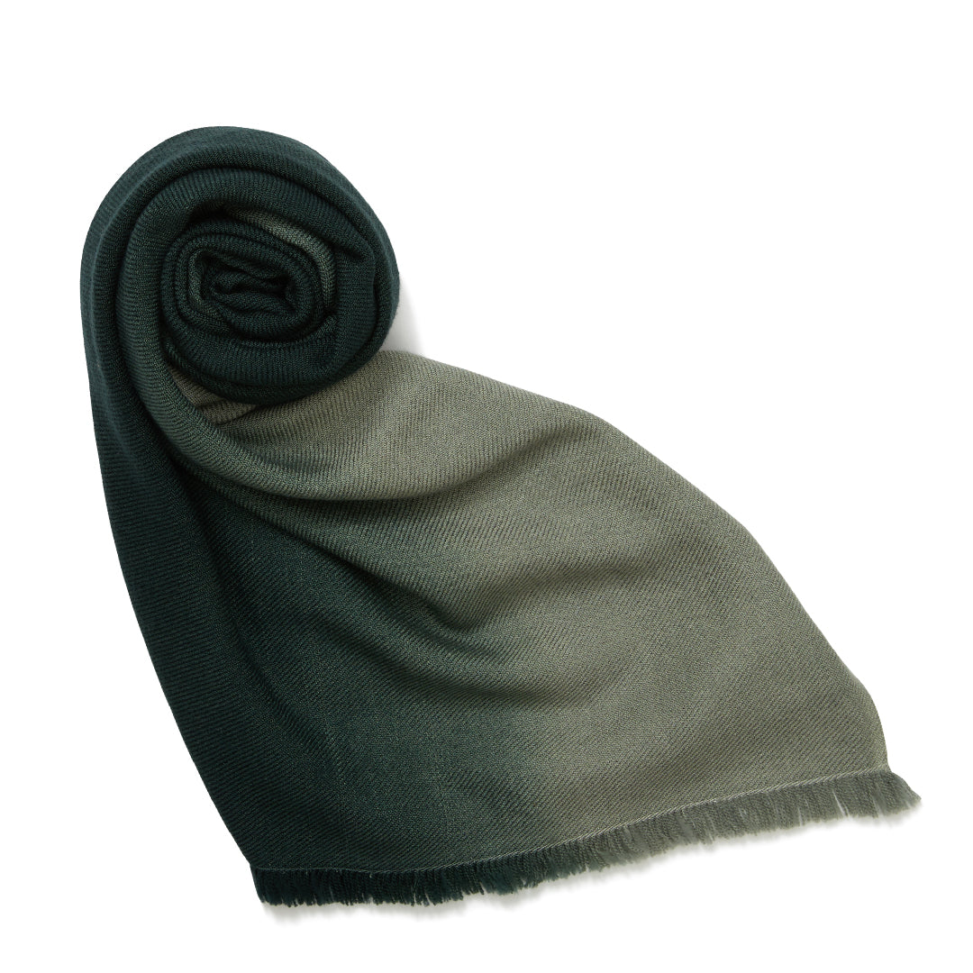 同色調漸層羊毛圍巾